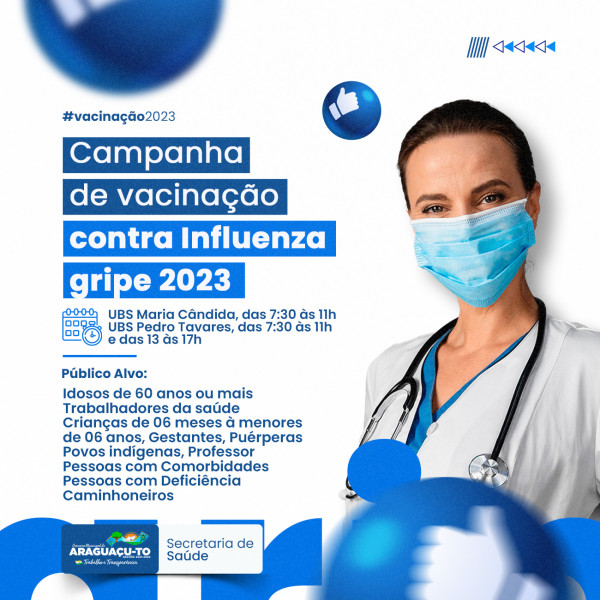 Campanha de Vacinação contra Influenza Gripe 2023